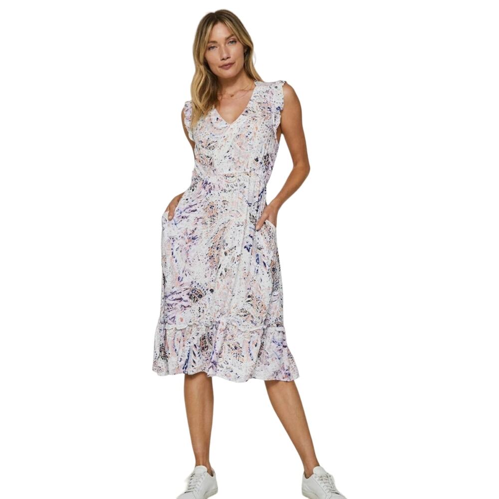 MAISIE MULTI RUFFLES DRESS MALASANA by Another love size XL